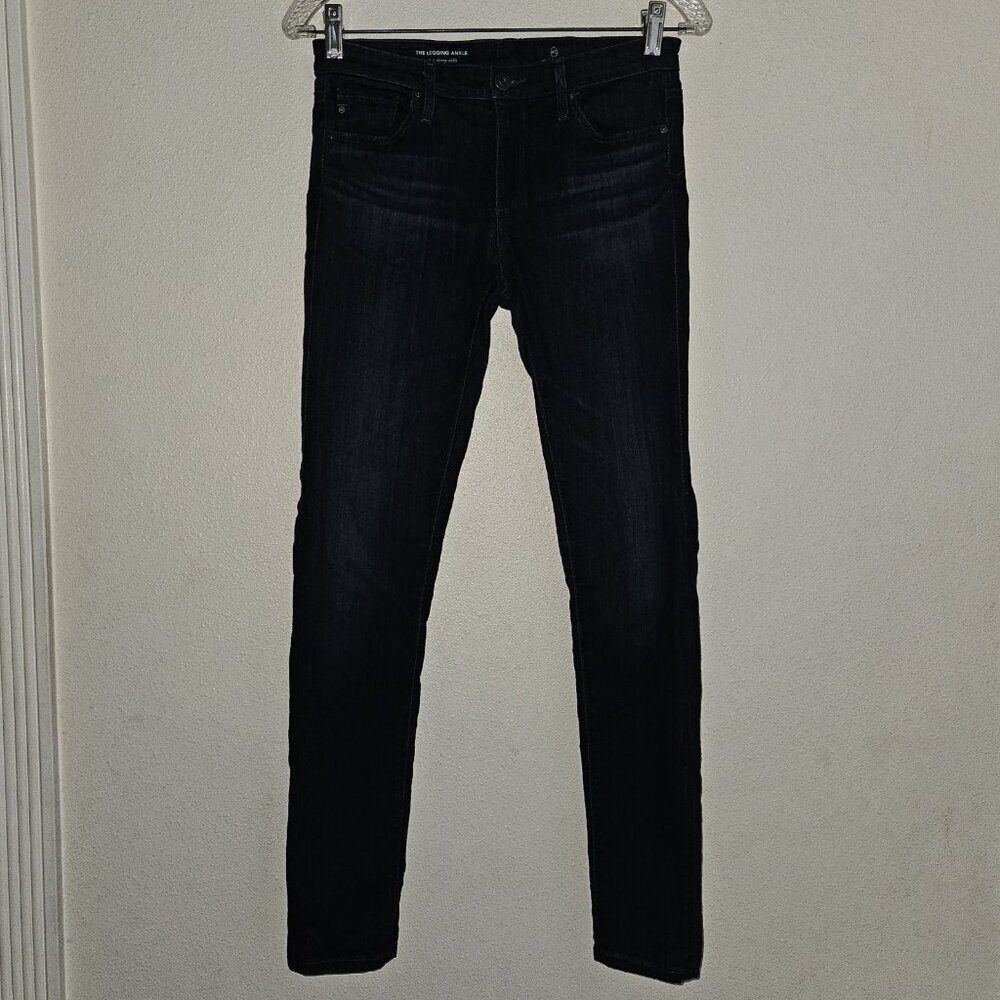 AG Adriano Goldschmied Super Skinny Ankle Legging Jeans 26R READ (puckering)